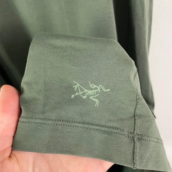 Arc'Teryx Jelena Dress Olive Green Racerback Tank Maxi Casual Athleisure Women S - Picture 5 of 10